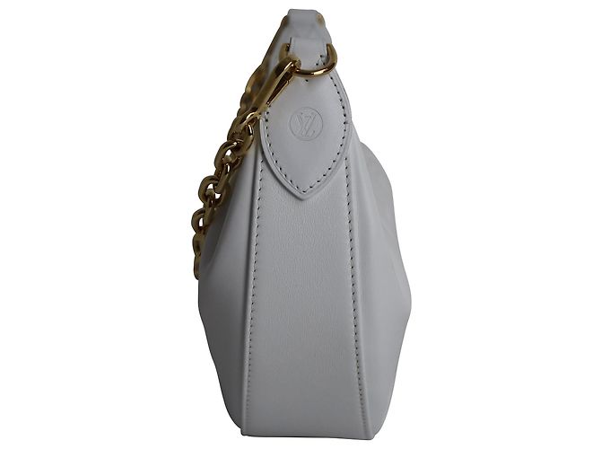Louis Vuitton Over The Moon in pelle di vitello bianca Bianco - vista 4