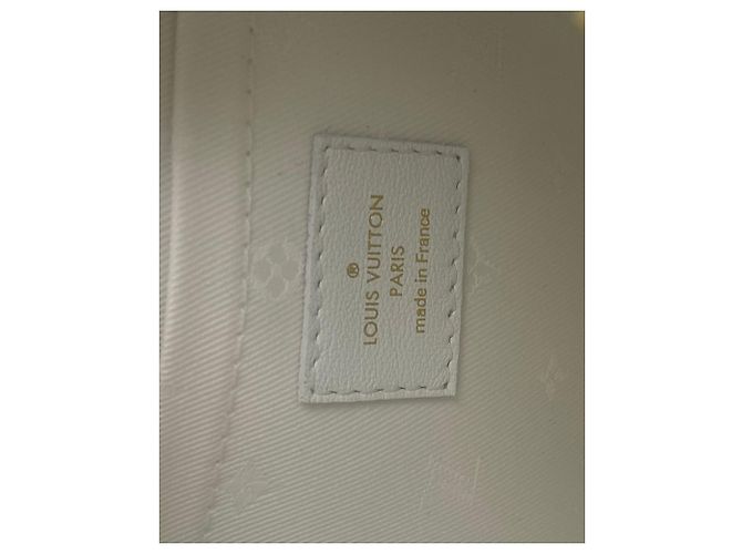 Louis Vuitton Over The Moon in pelle di vitello bianca Bianco - vista 7