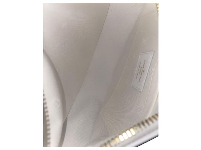 Louis Vuitton Over The Moon in pelle di vitello bianca Bianco - vista 8