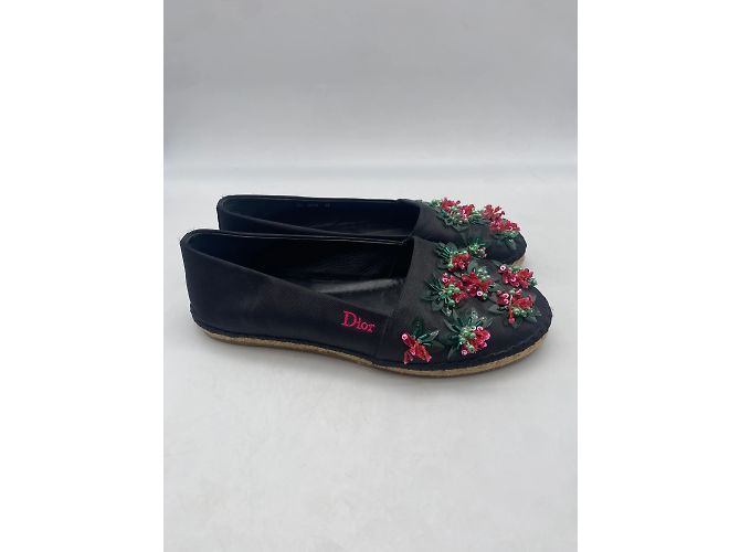 Bailarinas Dior T.EU 36 Tela Negro - vista 4