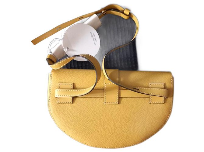 Marsupio Chloé in pelle giallo - vista 2