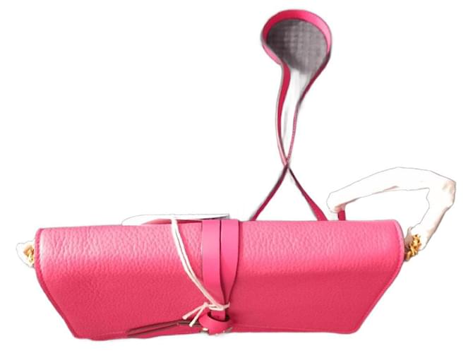 Borsa Chloé in pelle rosa - vista 2