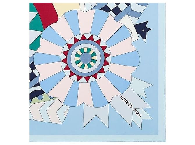 Hermès Ermete : "Cavallo da festa" 90X90 Multicolore - vista 3