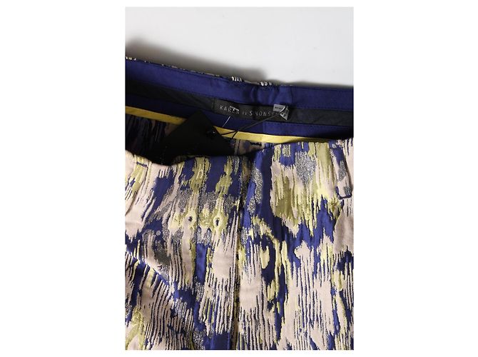 Karen B Y Simonsen Hose Viscose und Polyester Mehrfarben - Ansicht 3