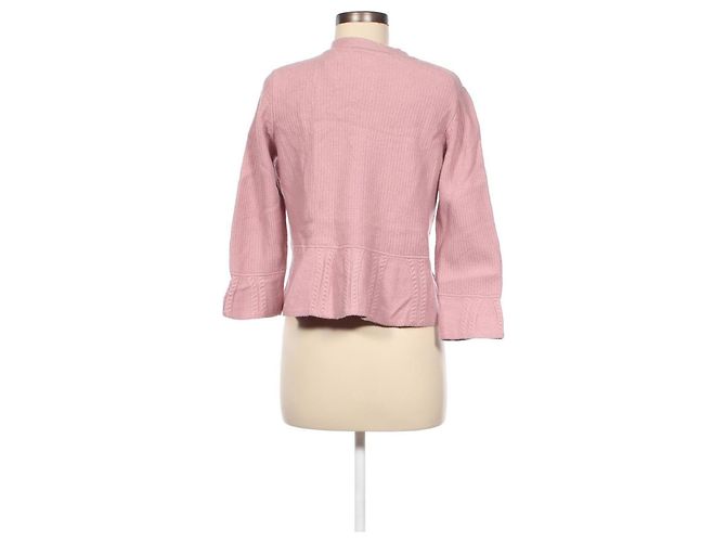Zucca Strickjacke Rosa aus Wolle und Acryl S Pink - Ansicht 2