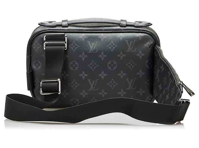 Bumbag Marsupio nero Monogram Eclipse Explorer di Louis Vuitton - vista 3