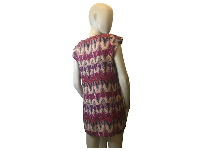 blusa de seda See By Chloé Multicolor - vista 3