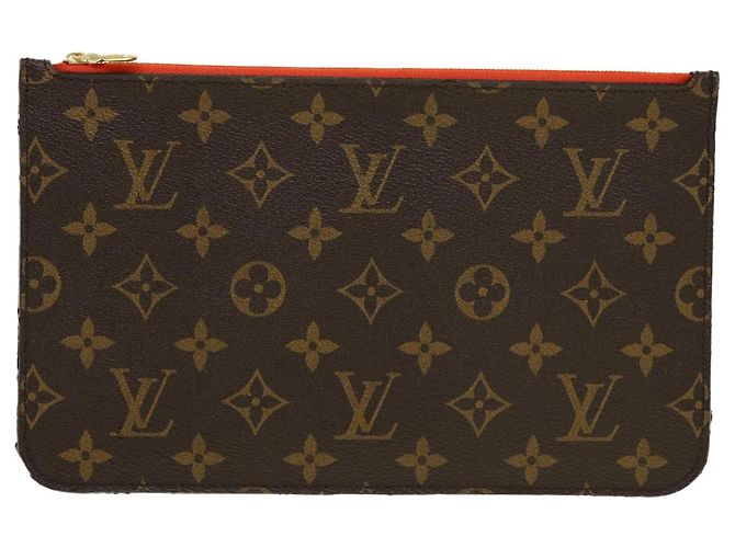 LOUIS VUITTON Monogramm Neverfull MM Beutel Zubehörbeutel LV Auth 43066 - Ansicht 13