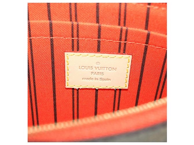 LOUIS VUITTON Monogramm Neverfull MM Beutel Zubehörbeutel LV Auth 43066 - Ansicht 17