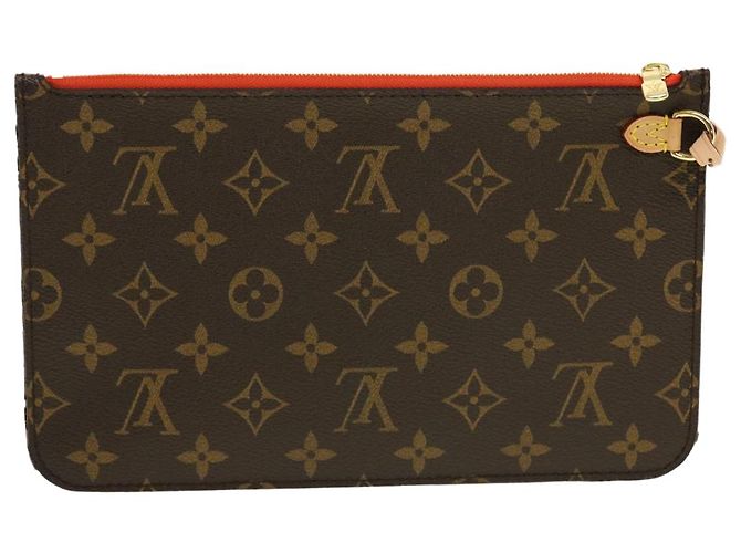 LOUIS VUITTON Monogramm Neverfull MM Beutel Zubehörbeutel LV Auth 43066 - Ansicht 2