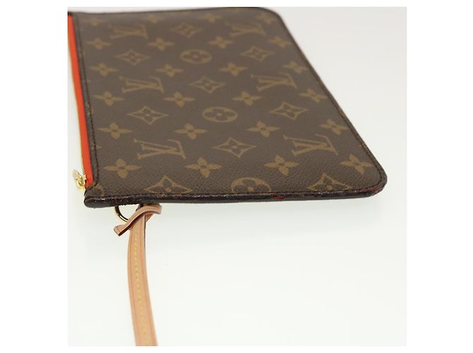 LOUIS VUITTON Monogramm Neverfull MM Beutel Zubehörbeutel LV Auth 43066 - Ansicht 4