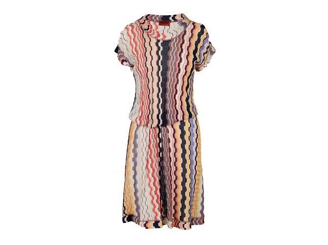 Missoni Multimuster-Strickkleid Mehrfarben - Ansicht 2