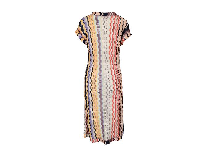Missoni Multimuster-Strickkleid Mehrfarben - Ansicht 3