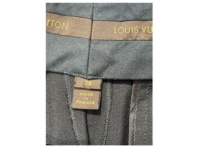 Bermuda T.International M de lã LOUIS VUITTON Preto - vista 5