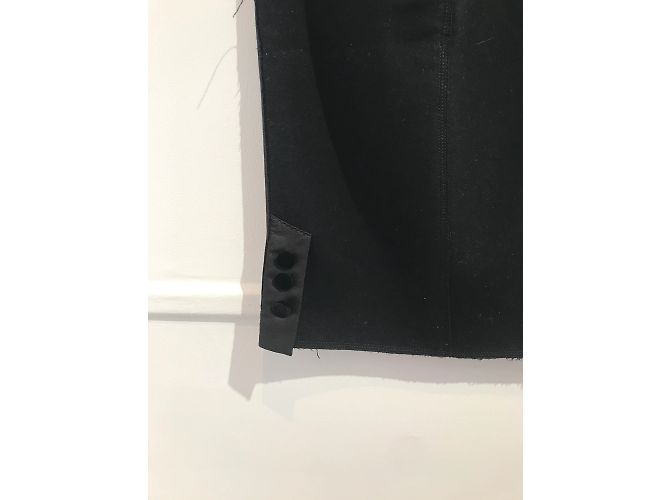 Faldas LOUIS VUITTON T.International S Lana Negro - vista 3