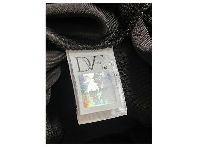 Diane Von Furstenberg Mono corto Tillie de DvF con encaje Negro - vista 11