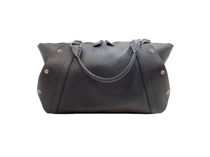Akris Black Pebbled Leather 2 WAY bag - view 3