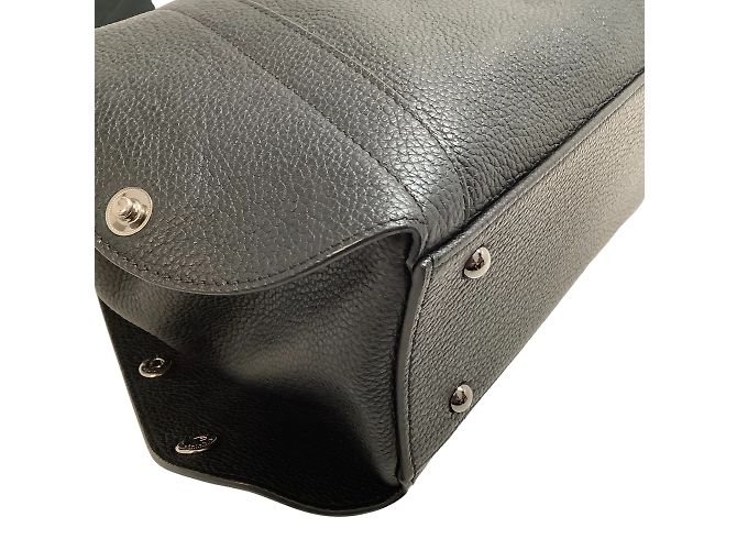 Akris Black Pebbled Leather 2 WAY bag - view 5