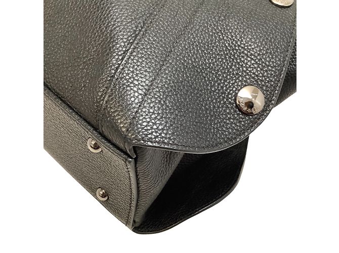 Akris Black Pebbled Leather 2 WAY bag - view 7