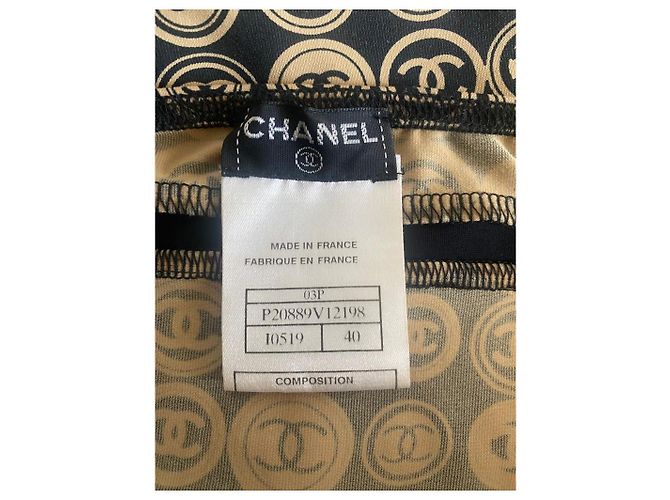 Chanel Abiti Nero Beige - vista 6