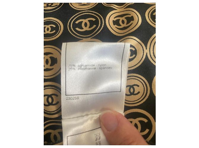 Chanel Abiti Nero Beige - vista 7