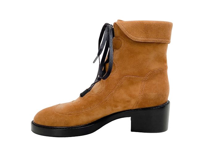 Laurence Dacade Beige Suede Coleen Lace Up Booties - view 3