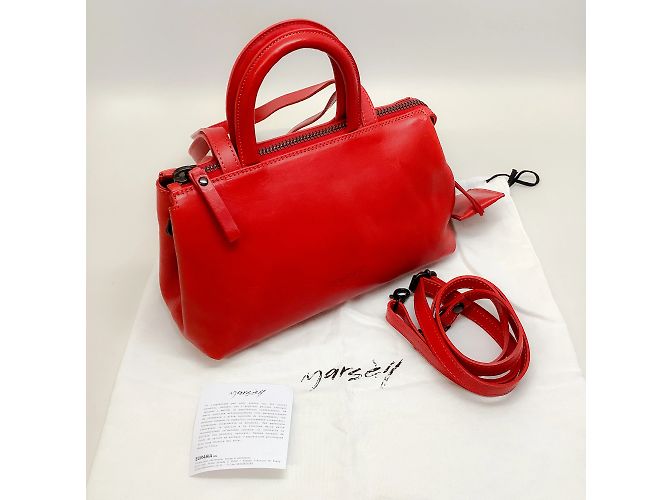 Marsèll Marsell Mini borsa Horizon in pelle rossa Rosso - vista 8