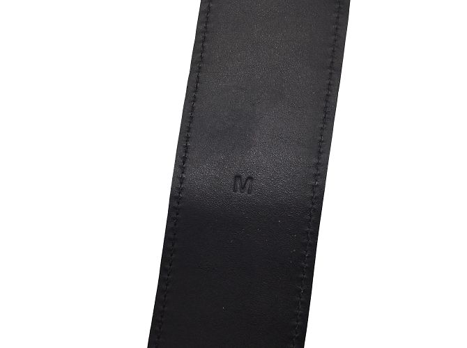 Cintura in vera pelle di alligatore nera Ralph Lauren - vista 9