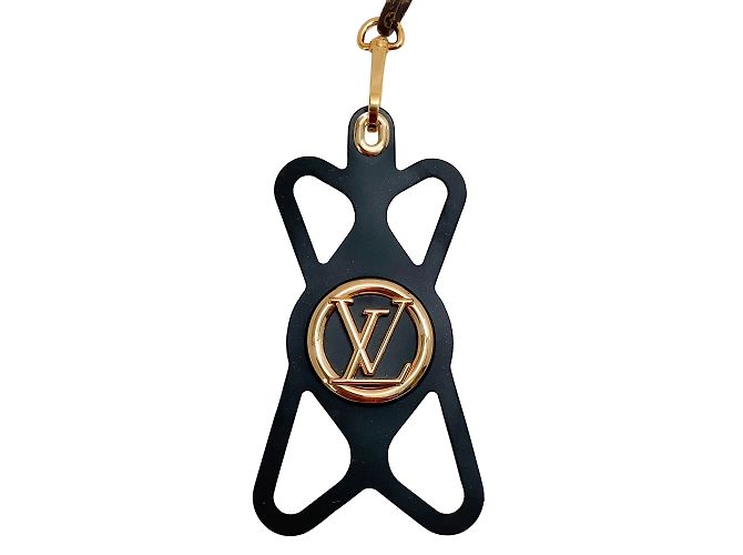 Louis Vuitton 2019 Monogramm-Silikon-Louise-Telefonhalter Braun - Ansicht 2
