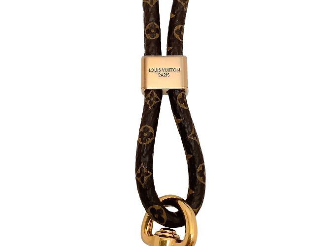 Louis Vuitton 2019 Monogramm-Silikon-Louise-Telefonhalter Braun - Ansicht 3