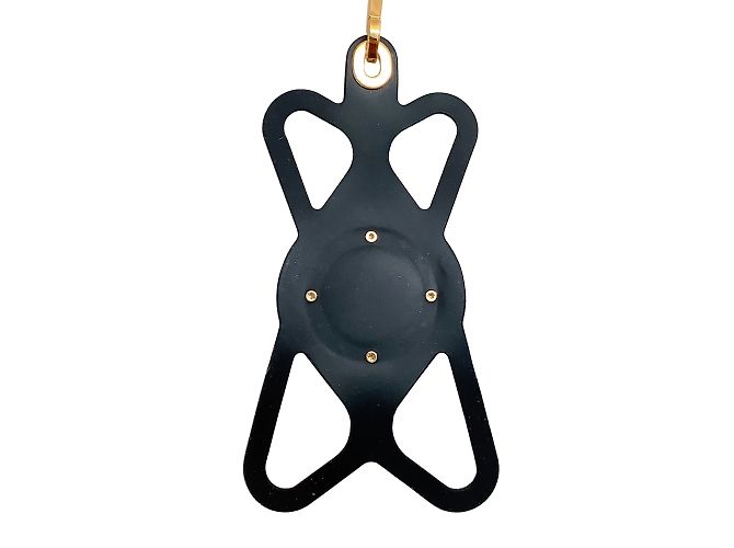 Louis Vuitton 2019 Monogramm-Silikon-Louise-Telefonhalter Braun - Ansicht 5