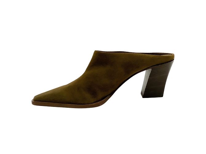 Aquazzura Camoscio Alghe Matisse 70 Mules/Slides - vista 3