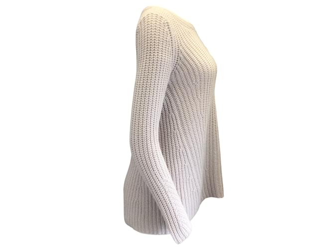 Iris von Arnim Iris von Armin Grauer langärmliger Kaschmir-Strickpullover - Ansicht 2