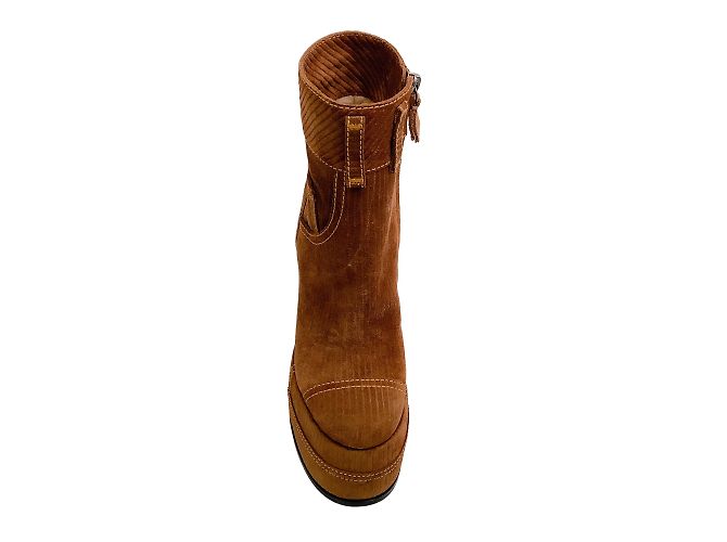 Casadei Goldmine Velvet Roxy Plateaustiefel - Ansicht 4