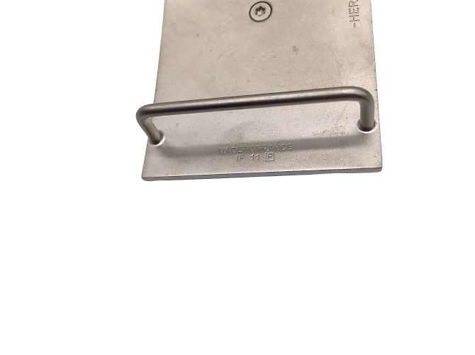 Hermès Hermes Palladium Silber Collier de Hermes Gürtelschnalle - Ansicht 3