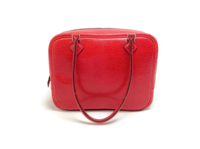 Hermès Plume 20 2006 Cartella Rouge Veranus Niloticus Rosso - vista 2