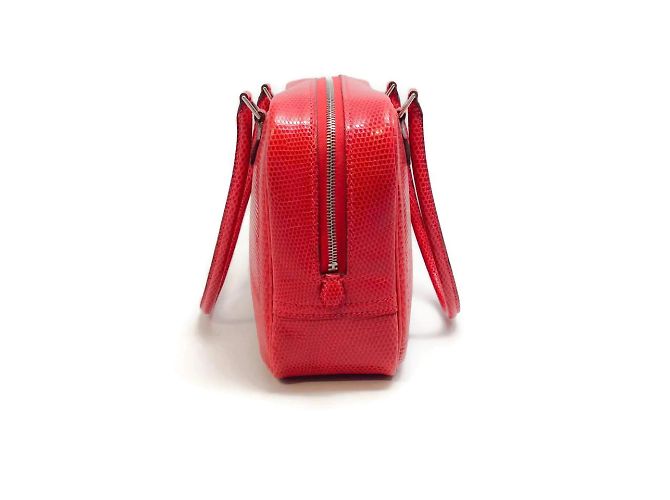 Hermès Plume 20 2006 Cartella Rouge Veranus Niloticus Rosso - vista 3