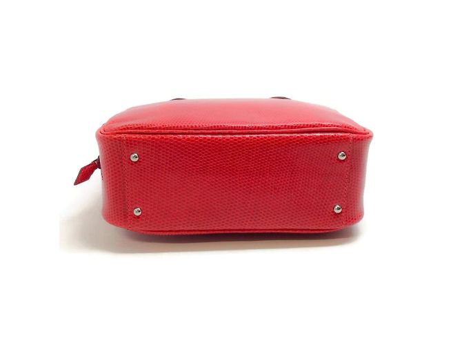Hermès Plume 20 2006 Cartella Rouge Veranus Niloticus Rosso - vista 6