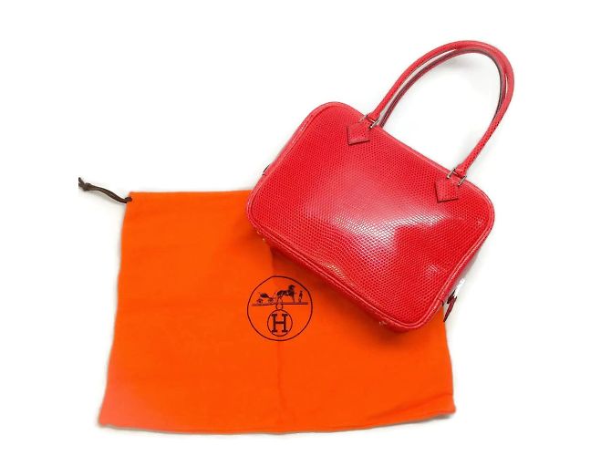 Hermès Plume 20 2006 Cartella Rouge Veranus Niloticus Rosso - vista 9