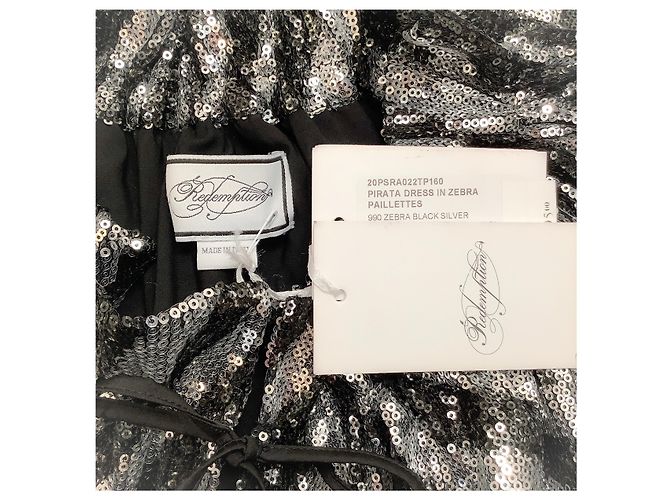 Redemption Black / Vestido Silver Zebra Pirata Night Out Preto - vista 4