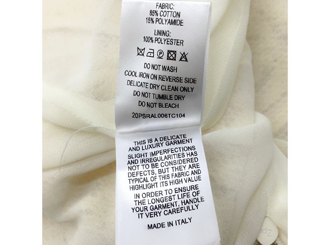 Vestido Maxi Casual Redemption Ivory Renda Aberta nas Costas Cru - vista 5