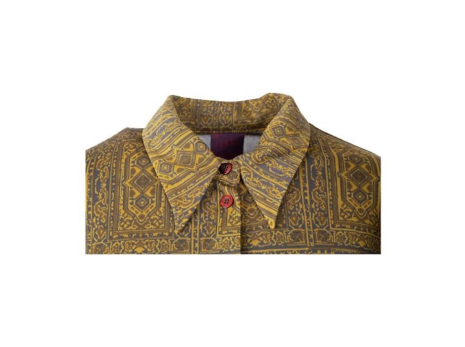 Isabel Marant Camisa Estampada Multicolor - vista 3