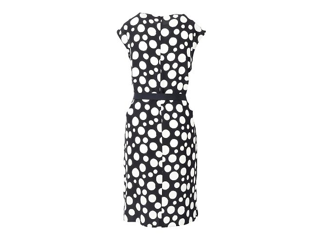 Abito Louis Vuitton a scacchi e pois Bianco - vista 2