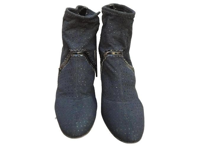 Botas elásticas Sergio Rossi p 38,5 Negro - vista 2