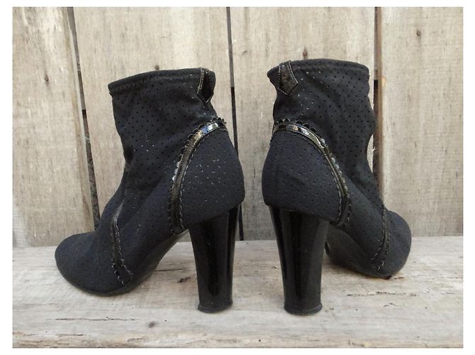 Botas elásticas Sergio Rossi p 38,5 Negro - vista 3