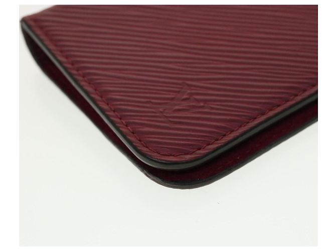 LOUIS VUITTON Epi iPhone X / Funda iPhone XS Folio Fucsia M64468 TB de autenticación de LV655 - vista 15