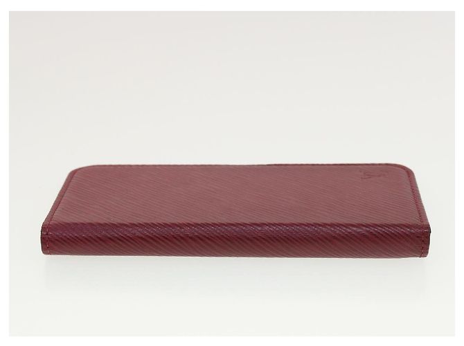 LOUIS VUITTON Epi iPhone X / Funda iPhone XS Folio Fucsia M64468 TB de autenticación de LV655 - vista 6