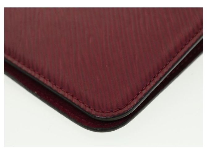 LOUIS VUITTON Epi iPhone X / Funda iPhone XS Folio Fucsia M64468 TB de autenticación de LV655 - vista 7