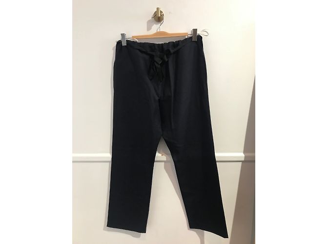 MARNI Hose T.IT 38 Wolle Blau - Ansicht 2