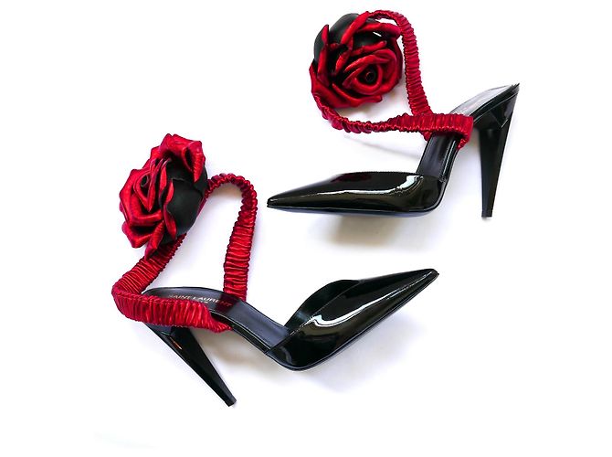 Saint Laurent Freja Rose 105 Absätze fallen 2017 Schwarz - Ansicht 10